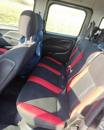 Fiat Doblo cena 39997 przebieg: 218622, rok produkcji 2016 z Tuchola małe 436